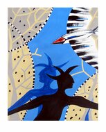 Tempera auf Papier<br/>
450 €<br/>