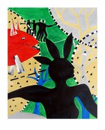 Tempera auf Papier<br/>
450 €<br/>