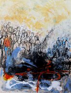 Malerei<br/>
Acryl (kein pastoser Farbauftrag)<br/>
950 €<br/>
