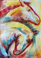Zeichnung<br/>
Zeichnung Buntstifte, aquarelliert<br/>
280 €<br/>